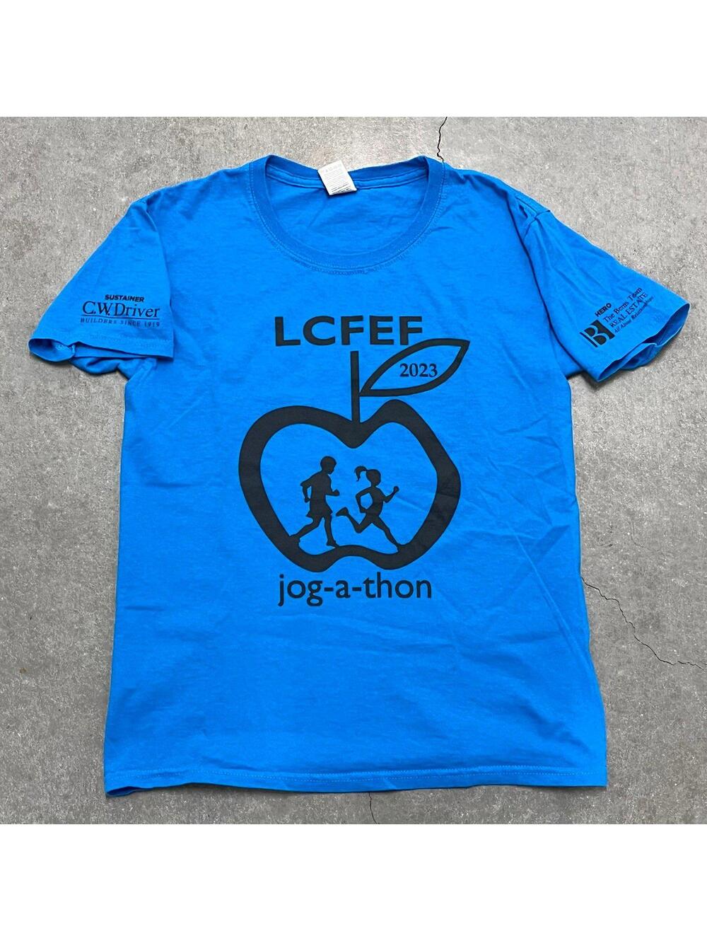 Fruit of the Loom LCEFE Jog A Thon Logo Youth T Shirt